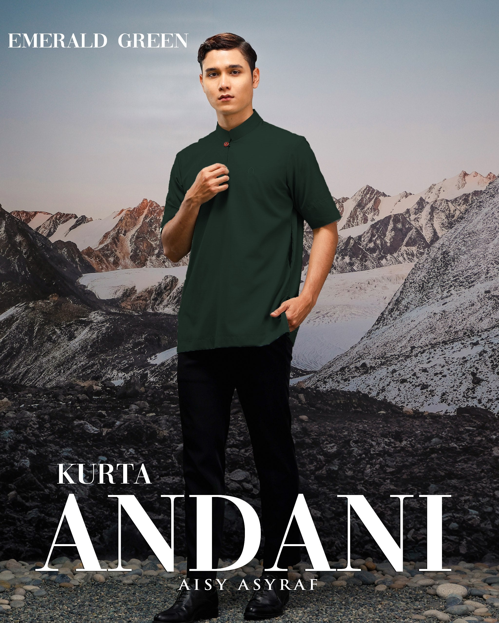 Kurta Andani - Emerald Green
