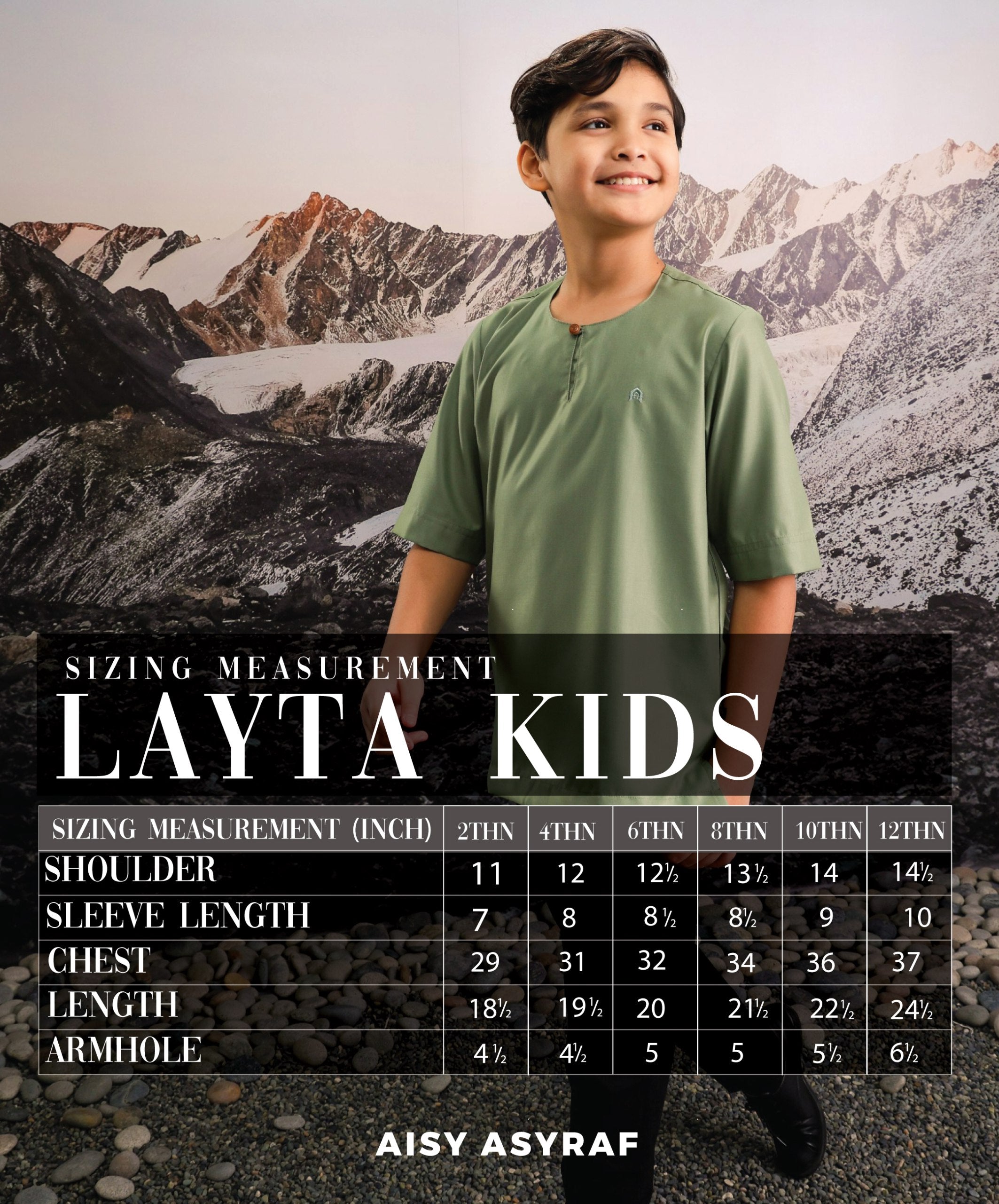 Kurta Layta Kids - Mustard