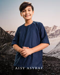 Kurta Layta Kids - Navy Blue