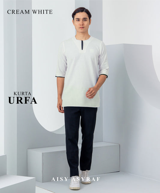 Kurta Urfa - Cream White