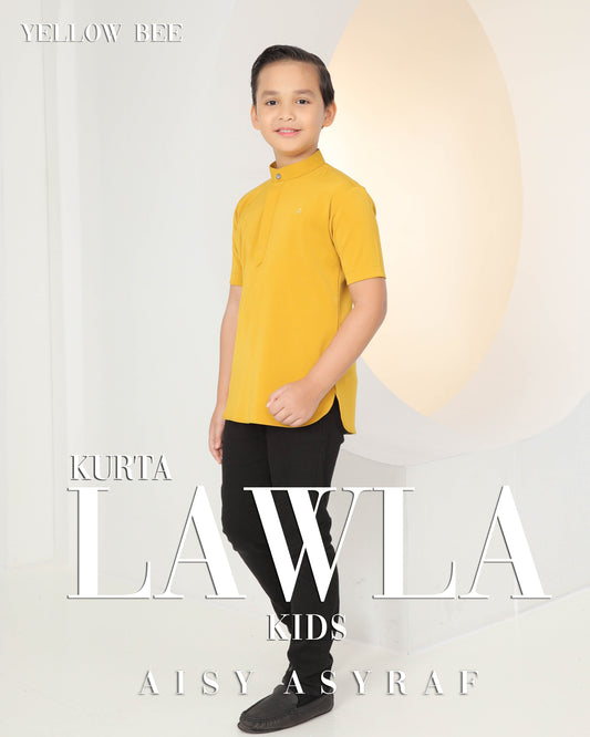 Kurta Lawla Kids - Yellow Bee
