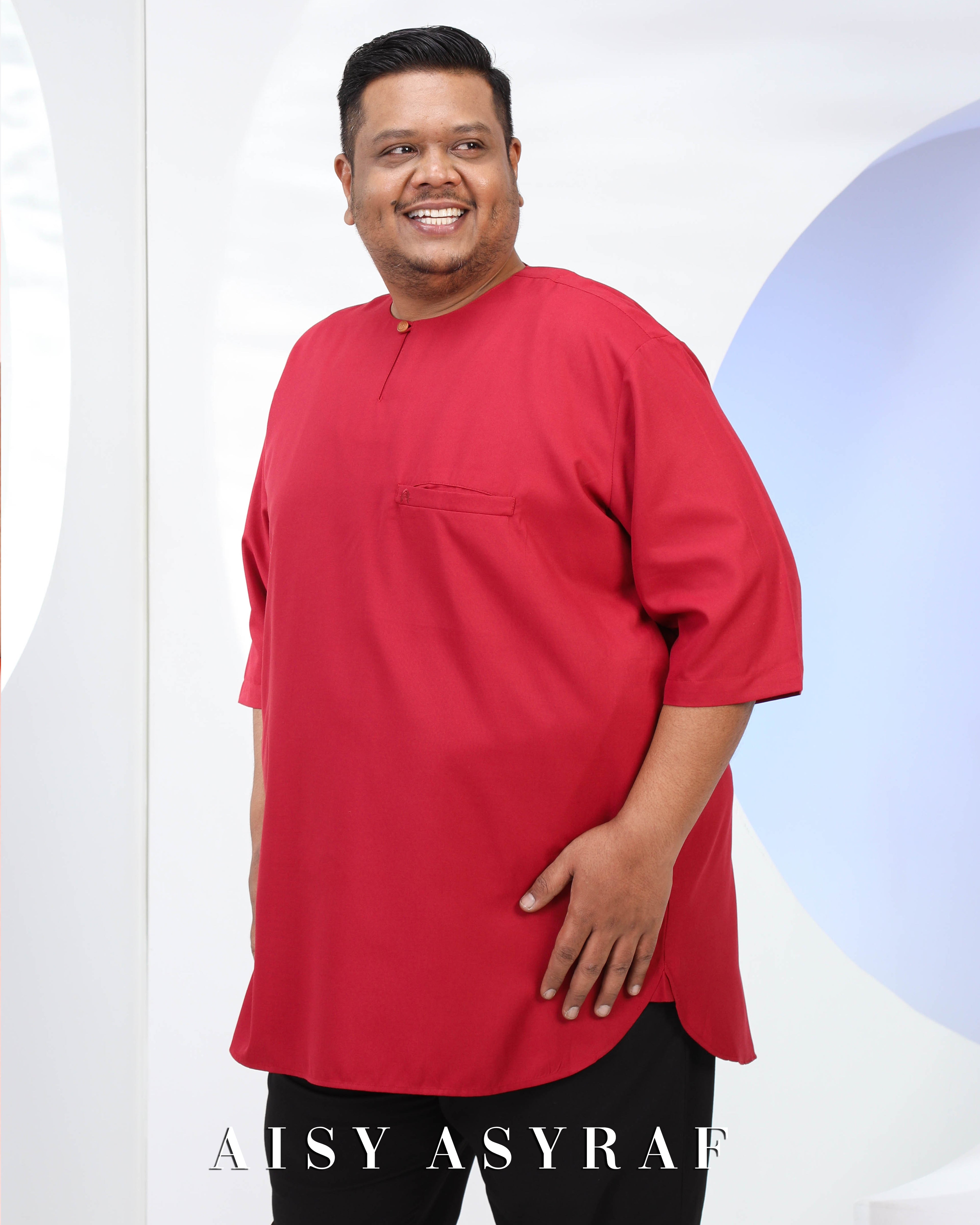 Kurta Rio Plussize - Red Carmine