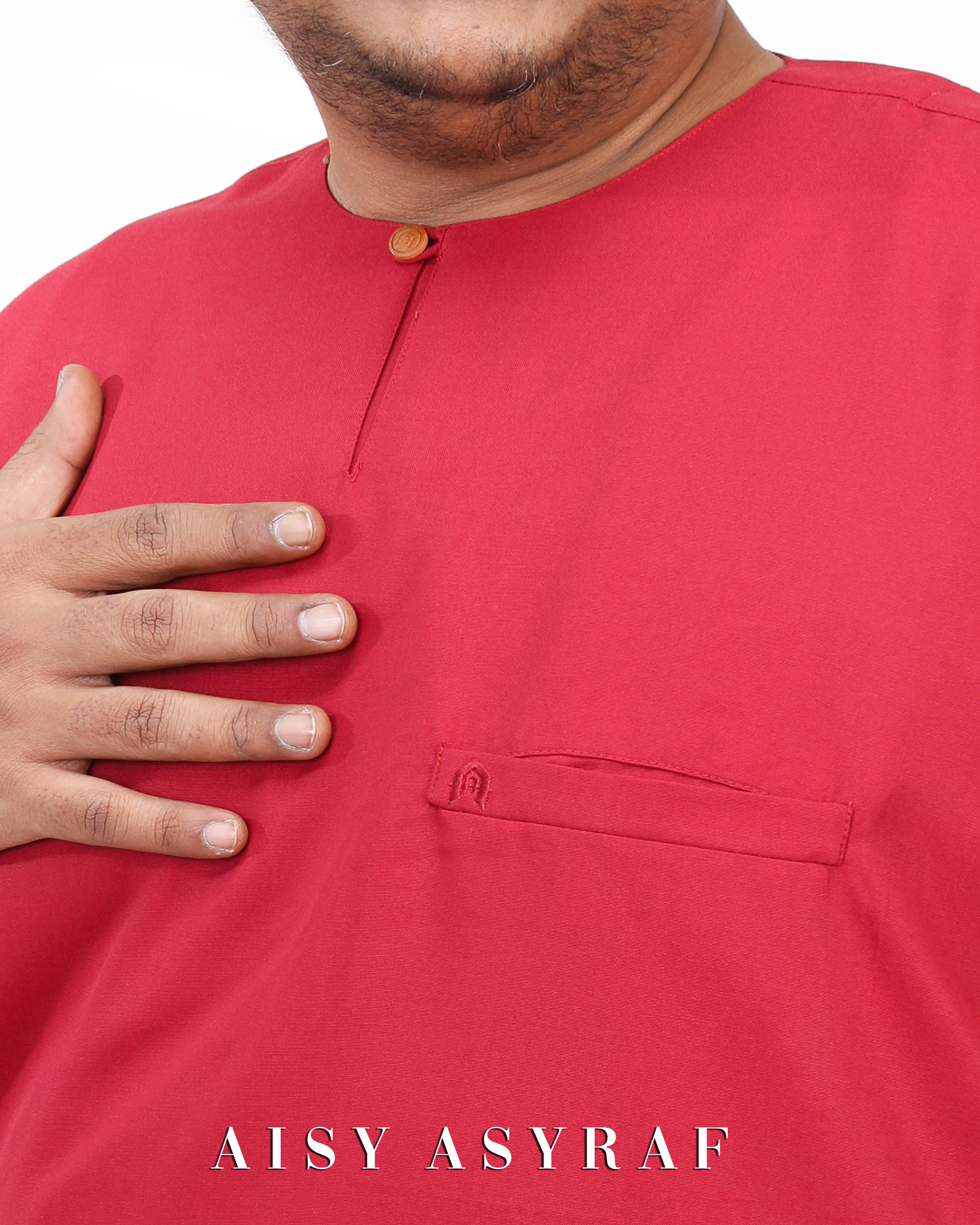 Kurta Rio Plussize - Red Carmine