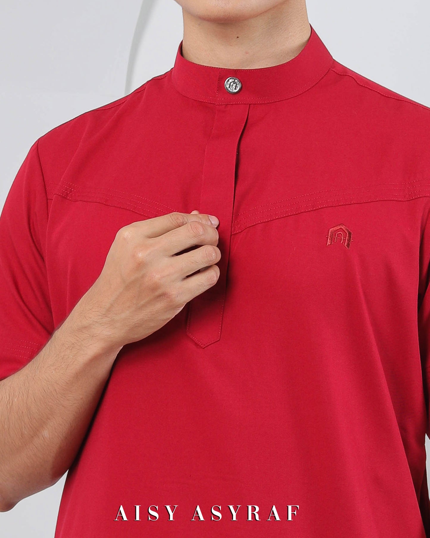 Kurta Kaana - Red Carmine