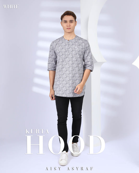 Kurta Hood - White