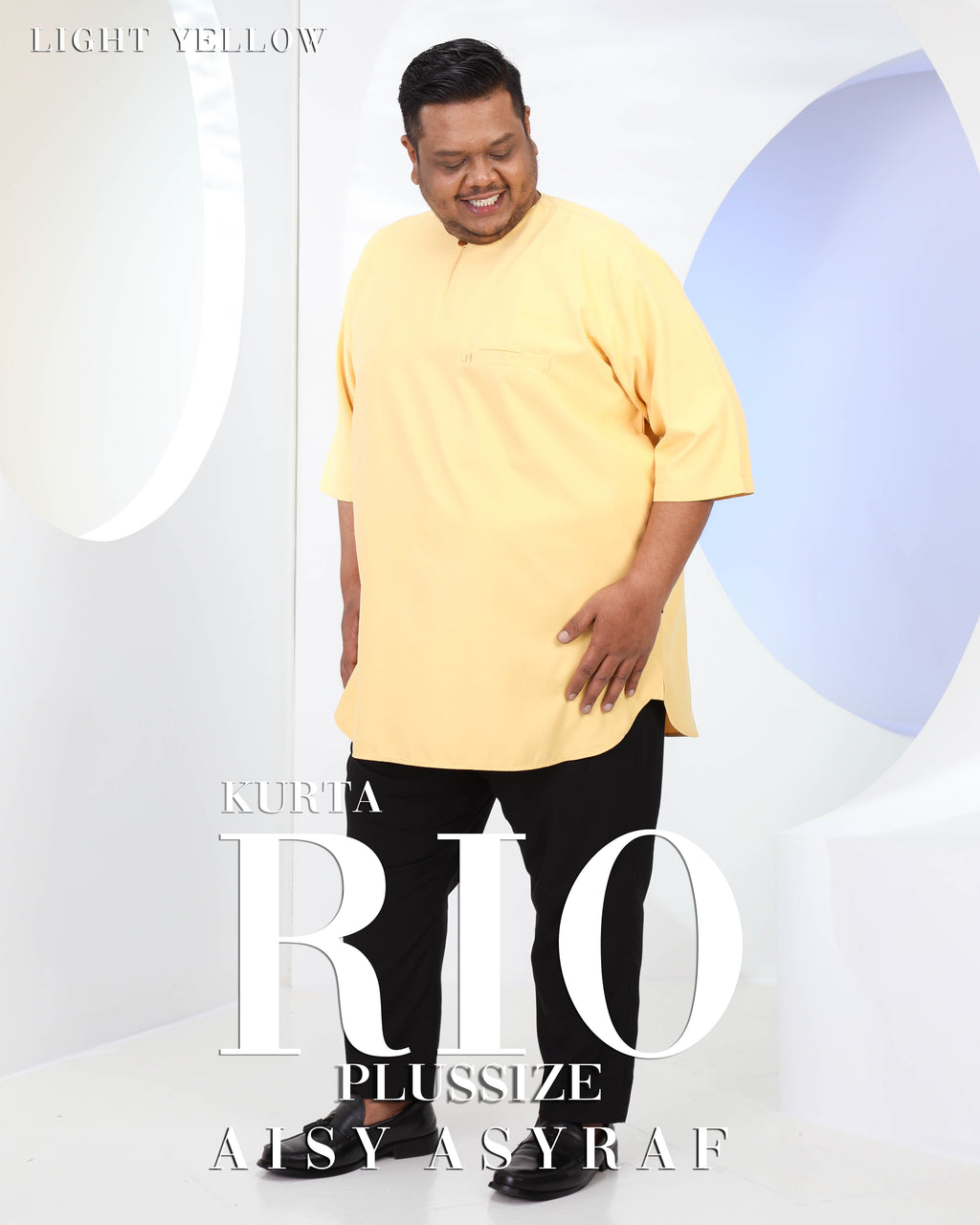 Kurta Rio Plussize - Light Yellow