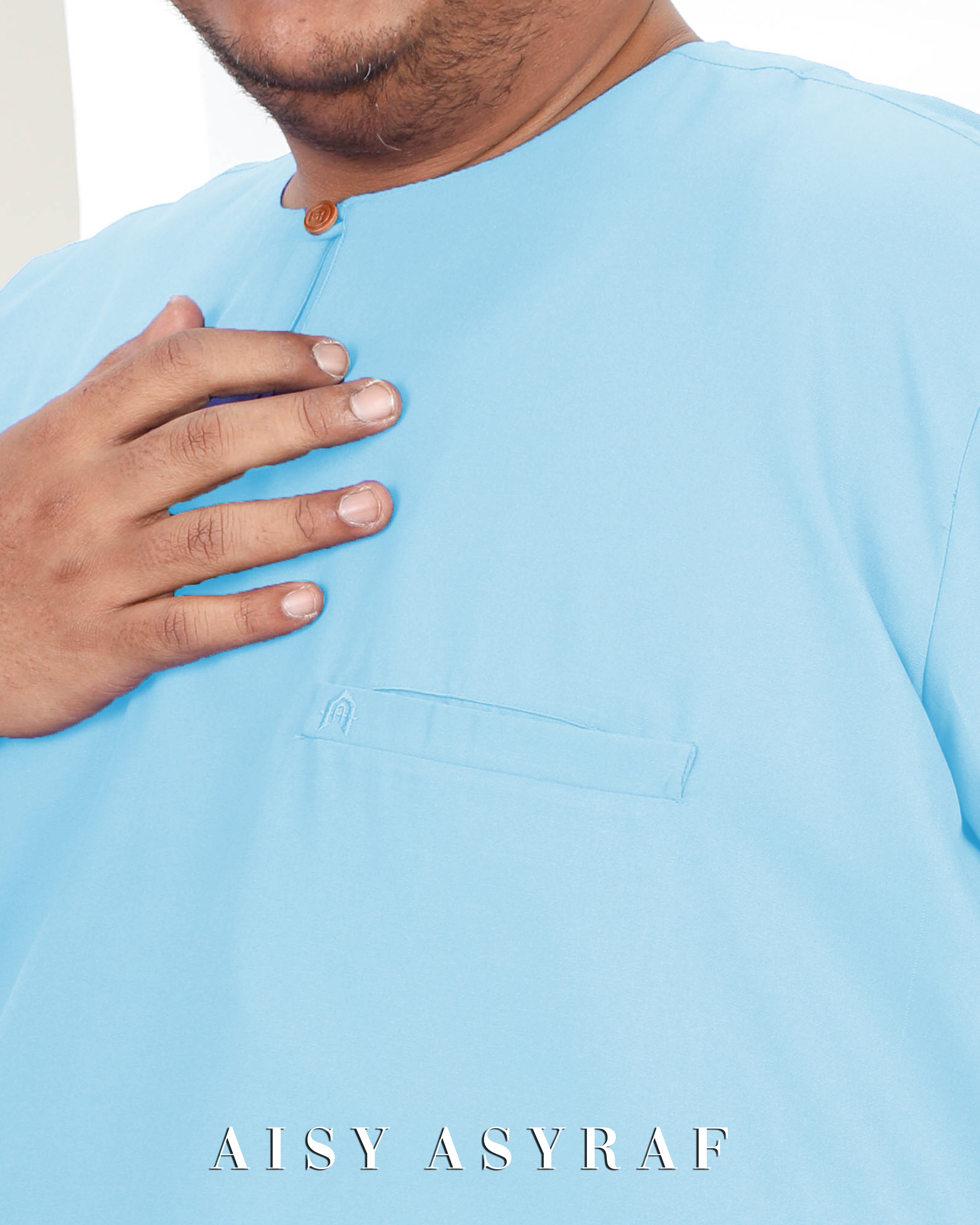 Kurta Rio Plussize - Cinderella Blue