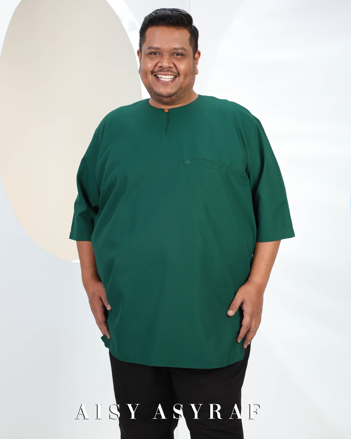 Kurta Rio Plussize - Emerald Green
