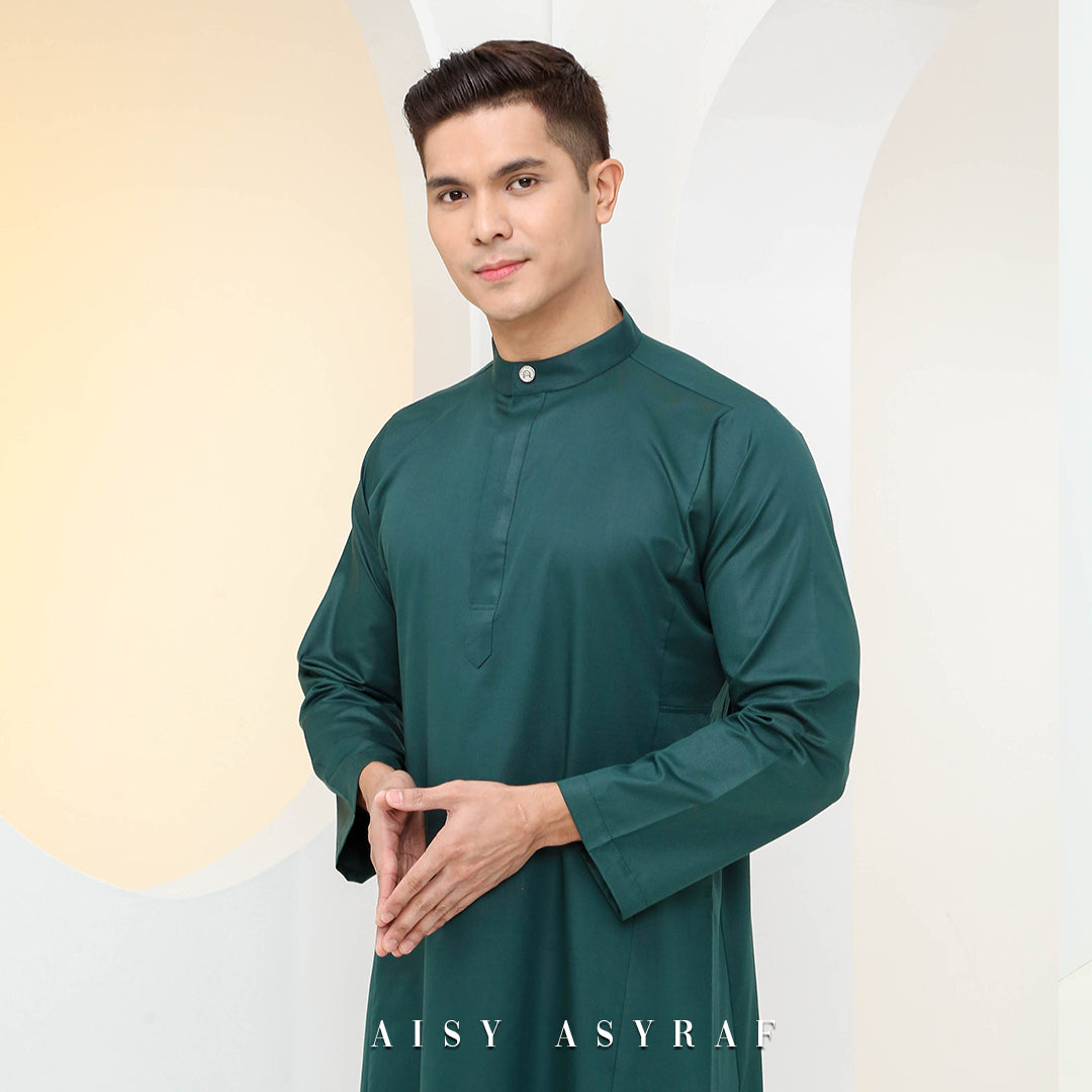 Jubah emerald green outlet
