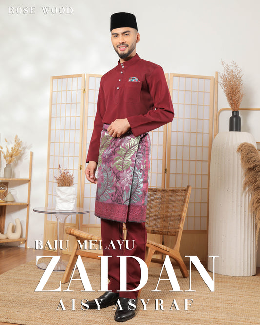 Baju Melayu Zaidan - RoseWood
