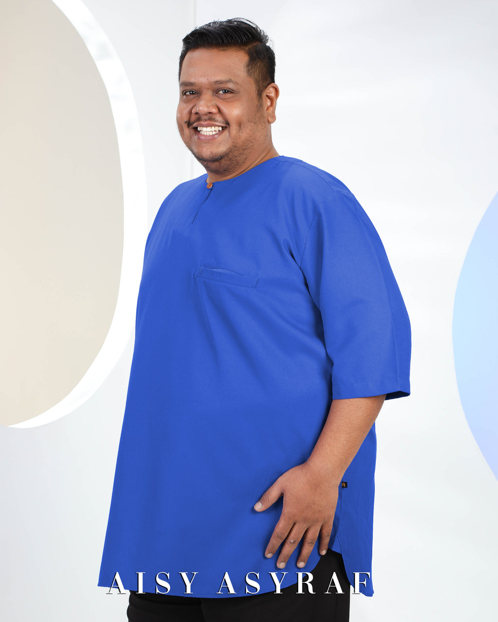 Kurta Rio Plussize - Royal Blue