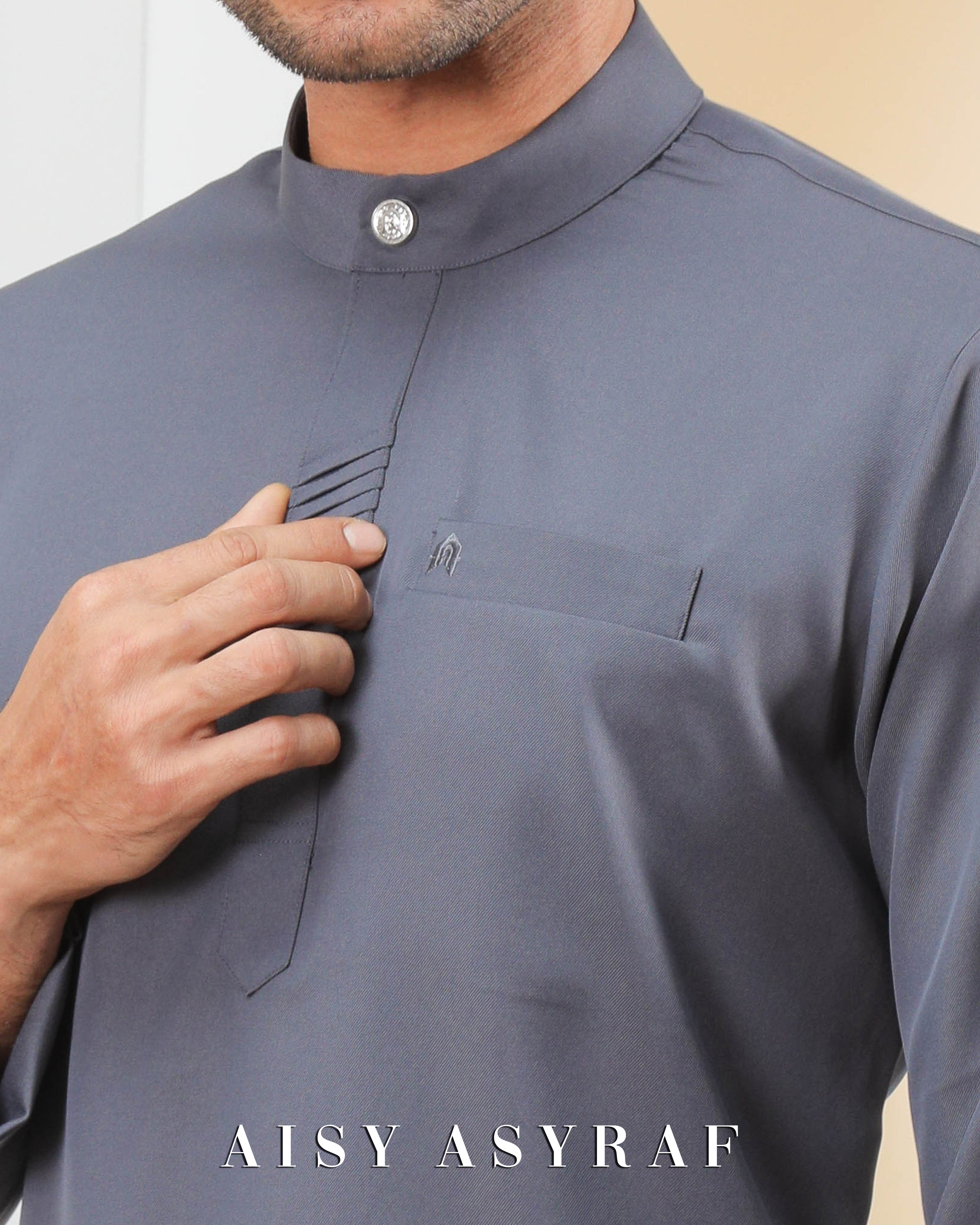 Kurta Raisuni -Dark Grey