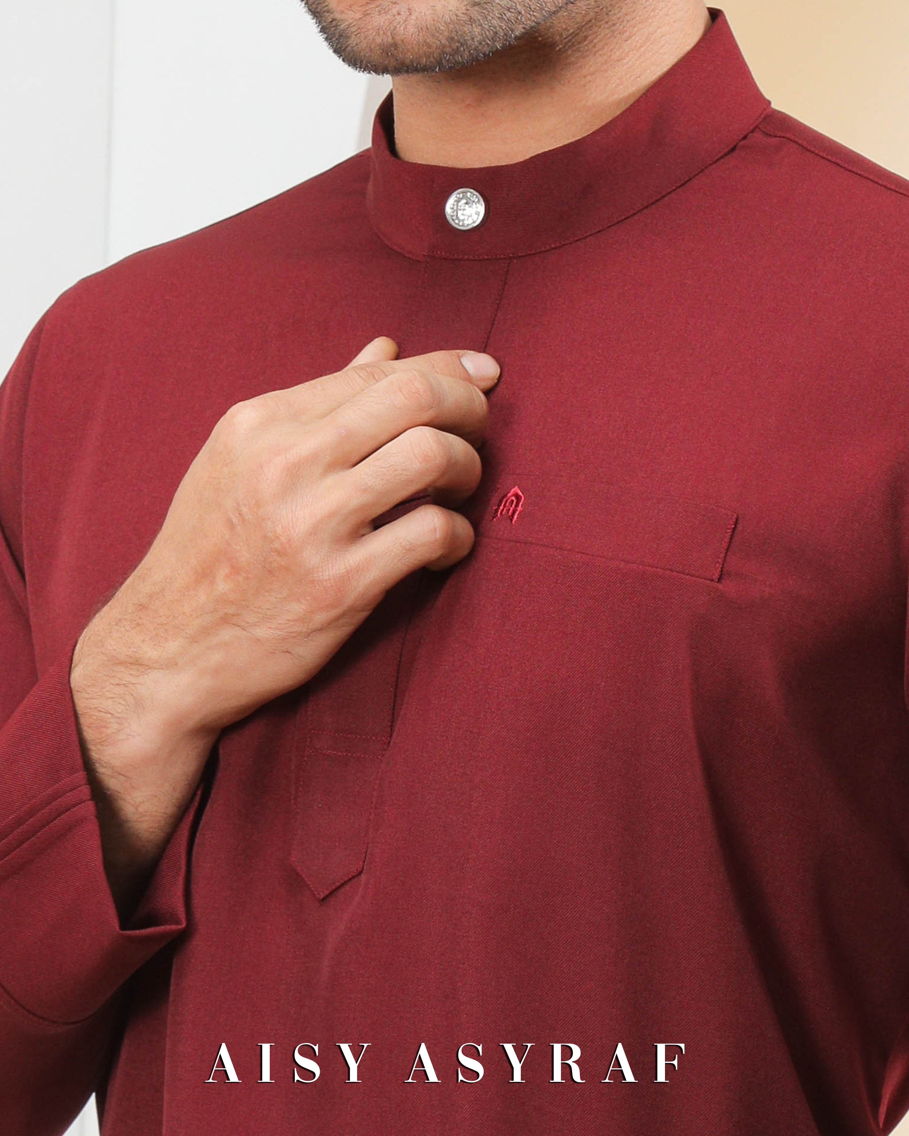 Kurta Raisuni - Dark Maroon