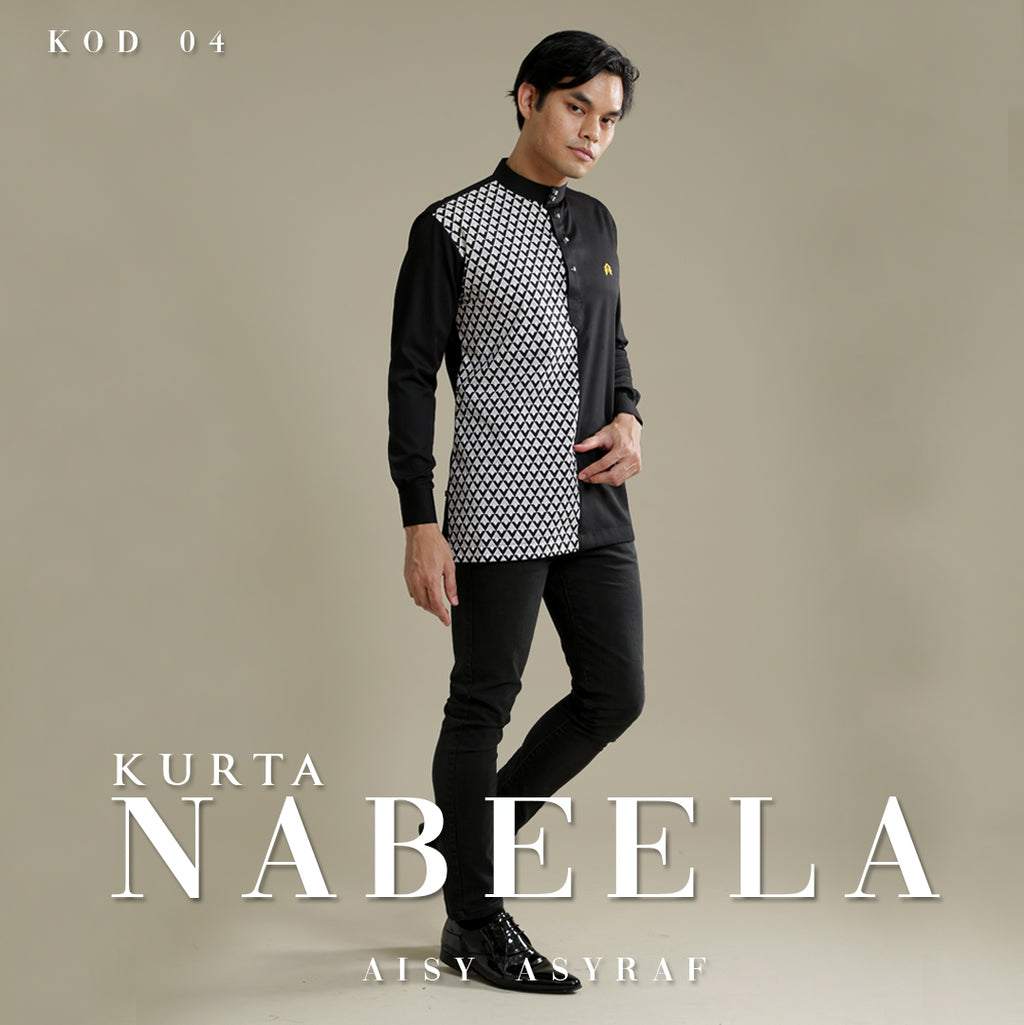 Kurta Nabeela - Kod 04 (Black Diamond)
