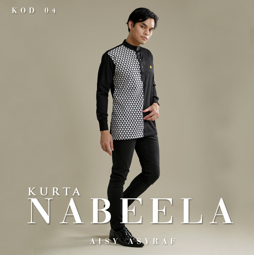 Kurta Nabeela - Kod 04 (Black Diamond)