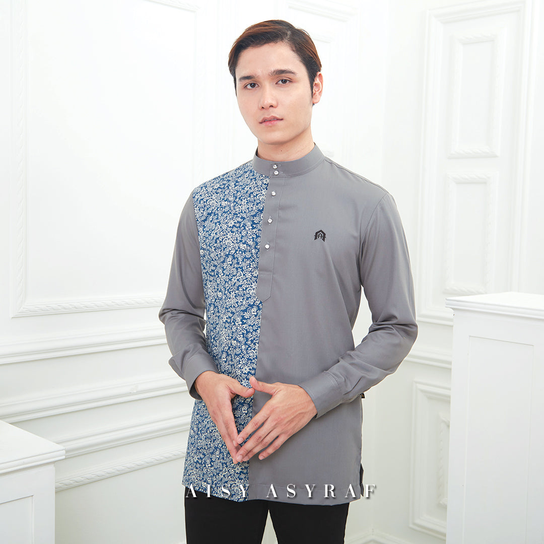 Kurta Nabeela - Kod 14 (Dark Grey Blue)