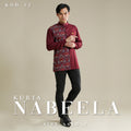 Kurta Nabeela - Kod 12 (Maroon Abstrak)