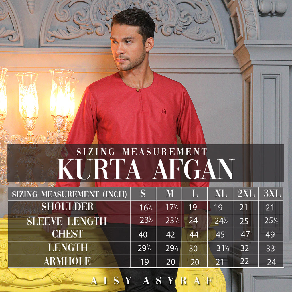Kurta Afgan - Cinderella Blue