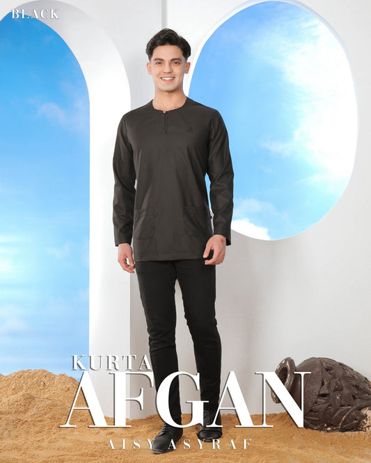 Kurta Afgan - Black