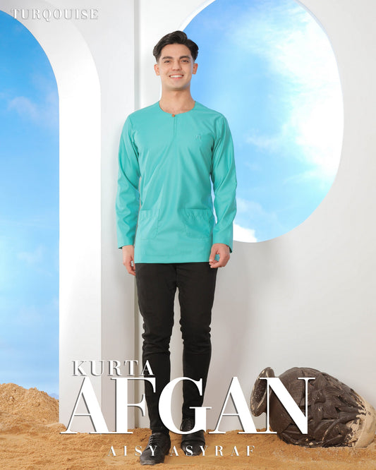 Kurta Afgan - Turqouise