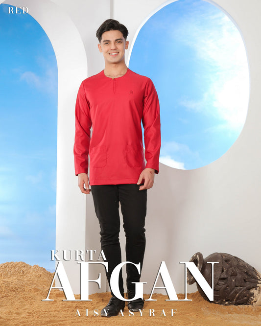 Kurta Afgan - Red