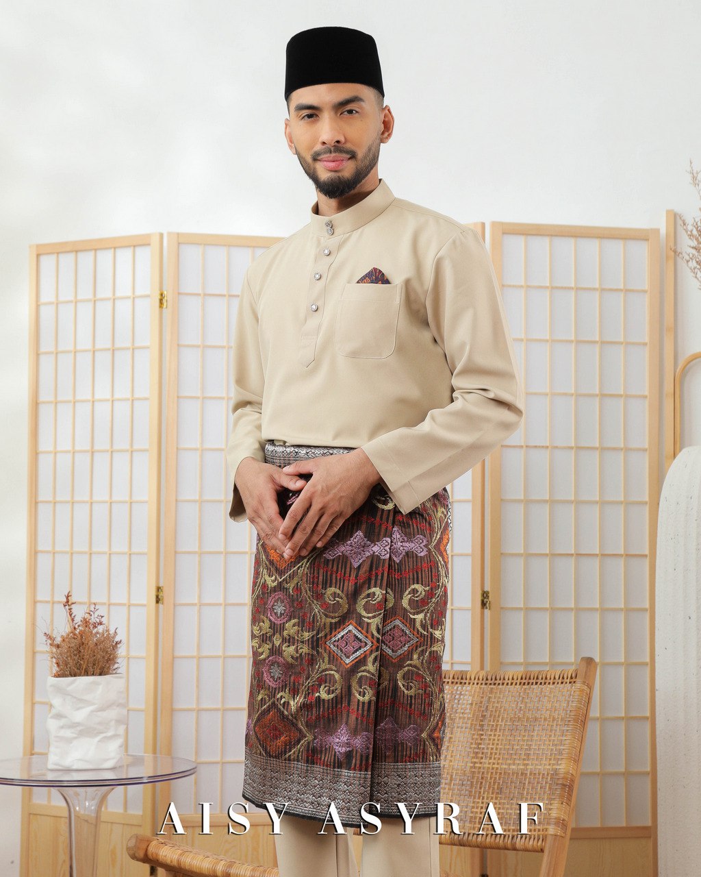 Baju Melayu Zaidan - Nude