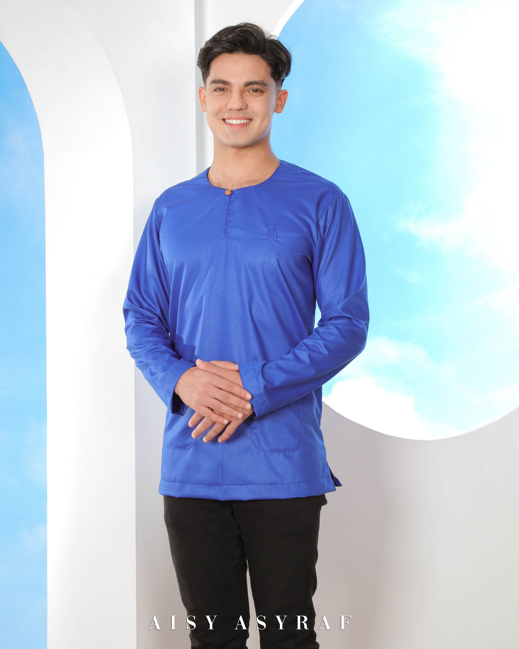 Kurta Afgan - Royal Blue