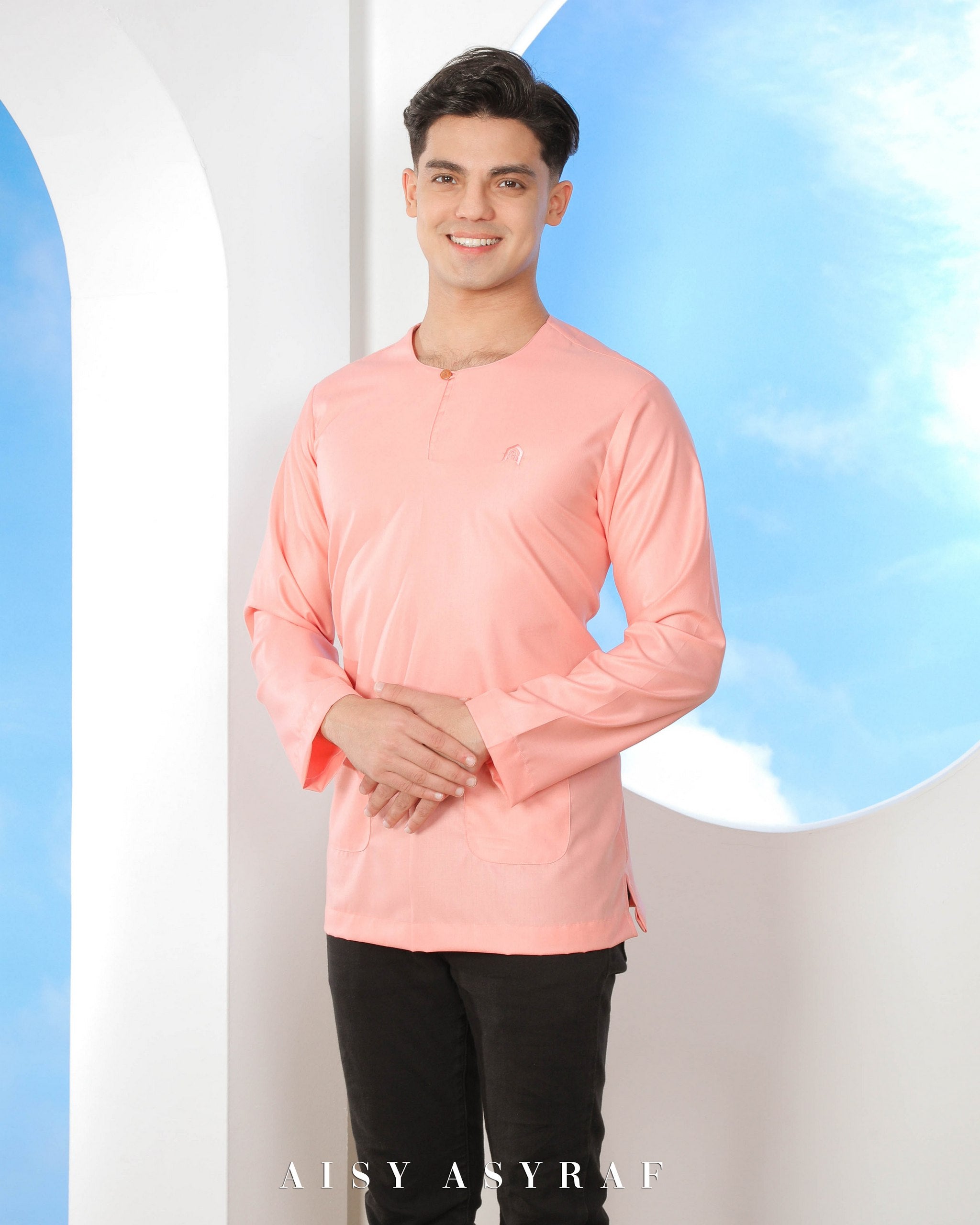 Kurta Afgan - Peach