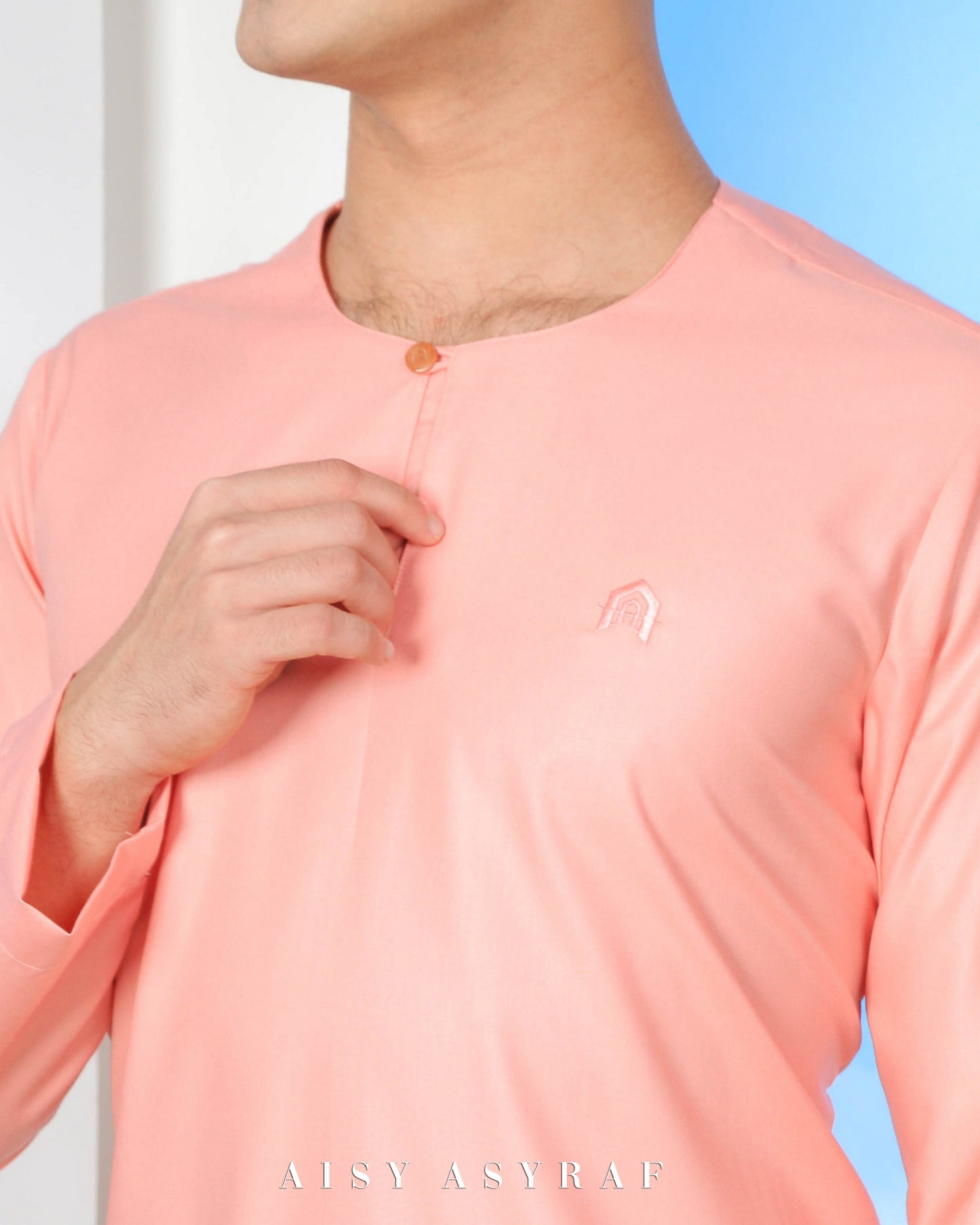 Kurta Afgan - Peach