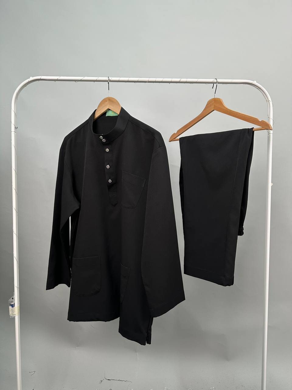 Baju Melayu Zaidan - Black