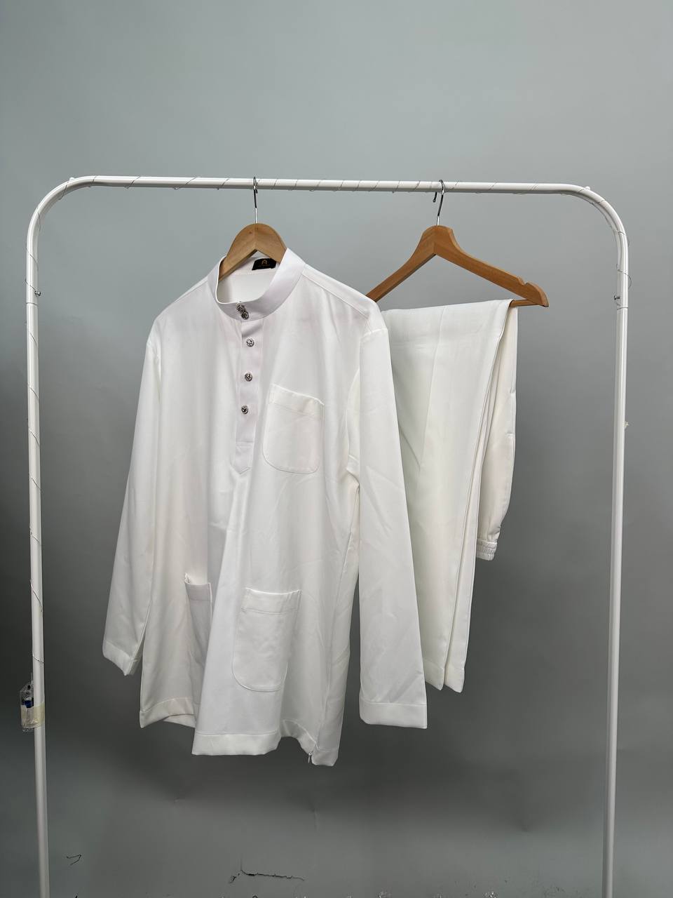 Baju Melayu Zaidan - White