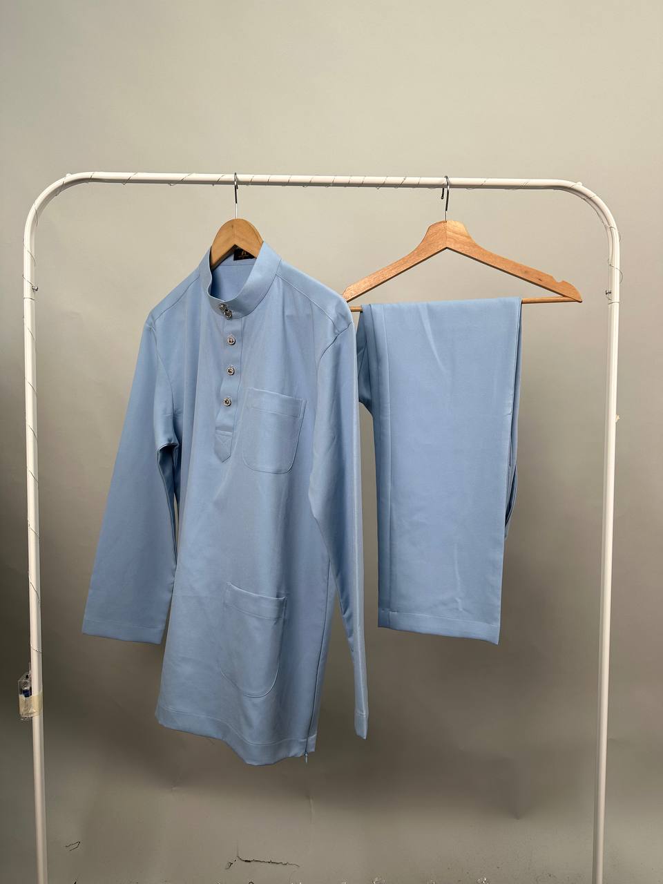 Baju Melayu Zaidan - Cinderella Blue