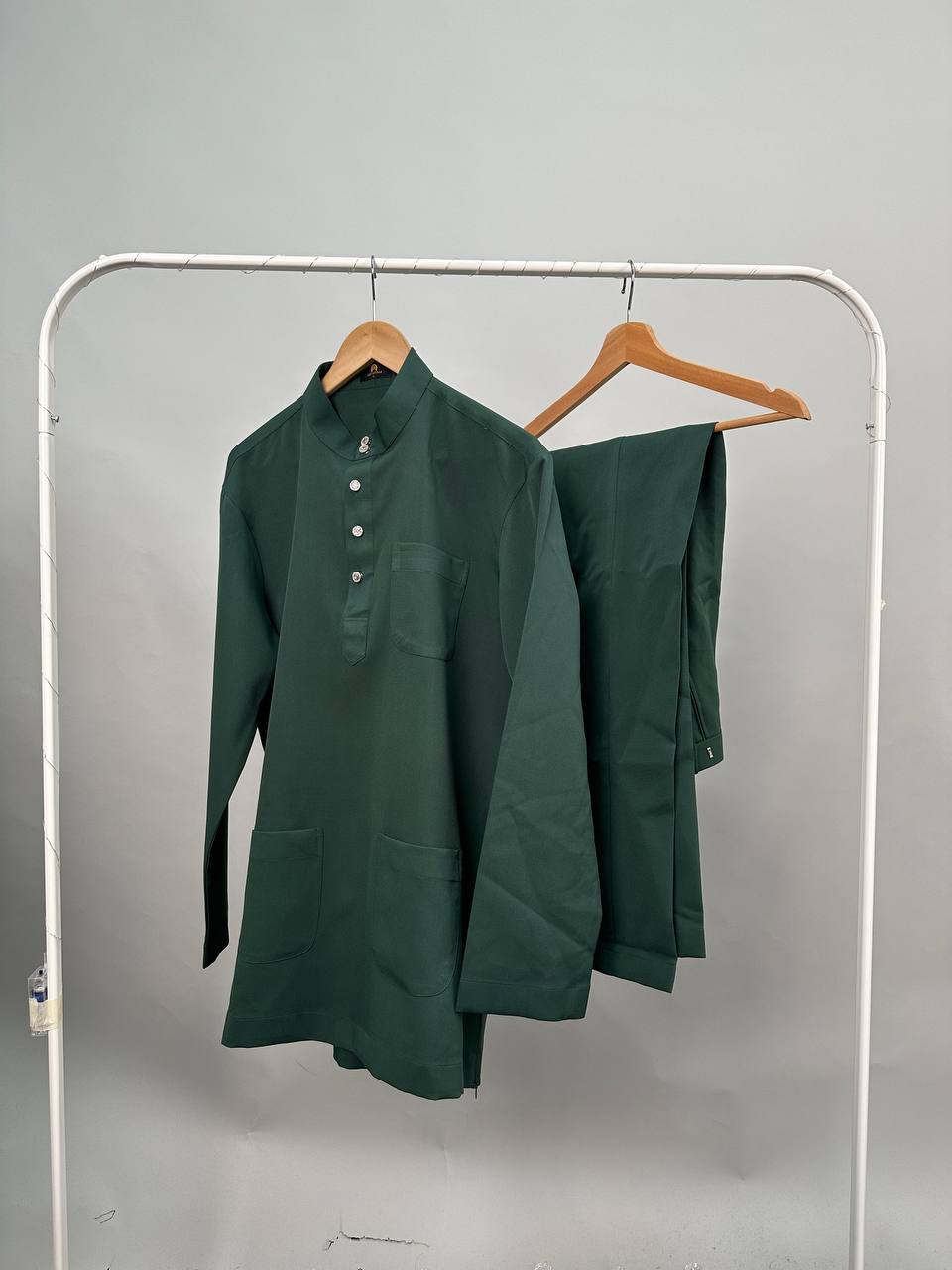Baju Melayu Zaidan - Emerald Green
